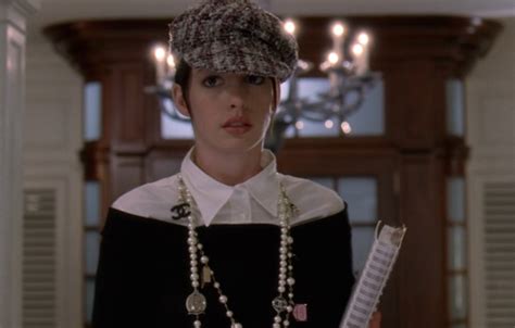 chanel charm necklace devil wears prada|devil wears prada makeover scene.